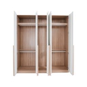 Remus - F Wardrobe WO200 - Solid Oak/White