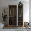 KC-Play Embrace Wardrobe - W0140 - Lindberg Oak/White