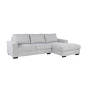 Liden Sofa - Right Corner - Fabric Light Grey