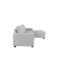 Liden Sofa - Right Corner - Fabric Light Grey