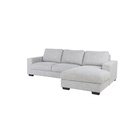 Liden Sofa - Right Corner - Fabric Light Grey