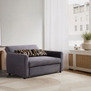 Elle Sofa Bed-Grey Velvet