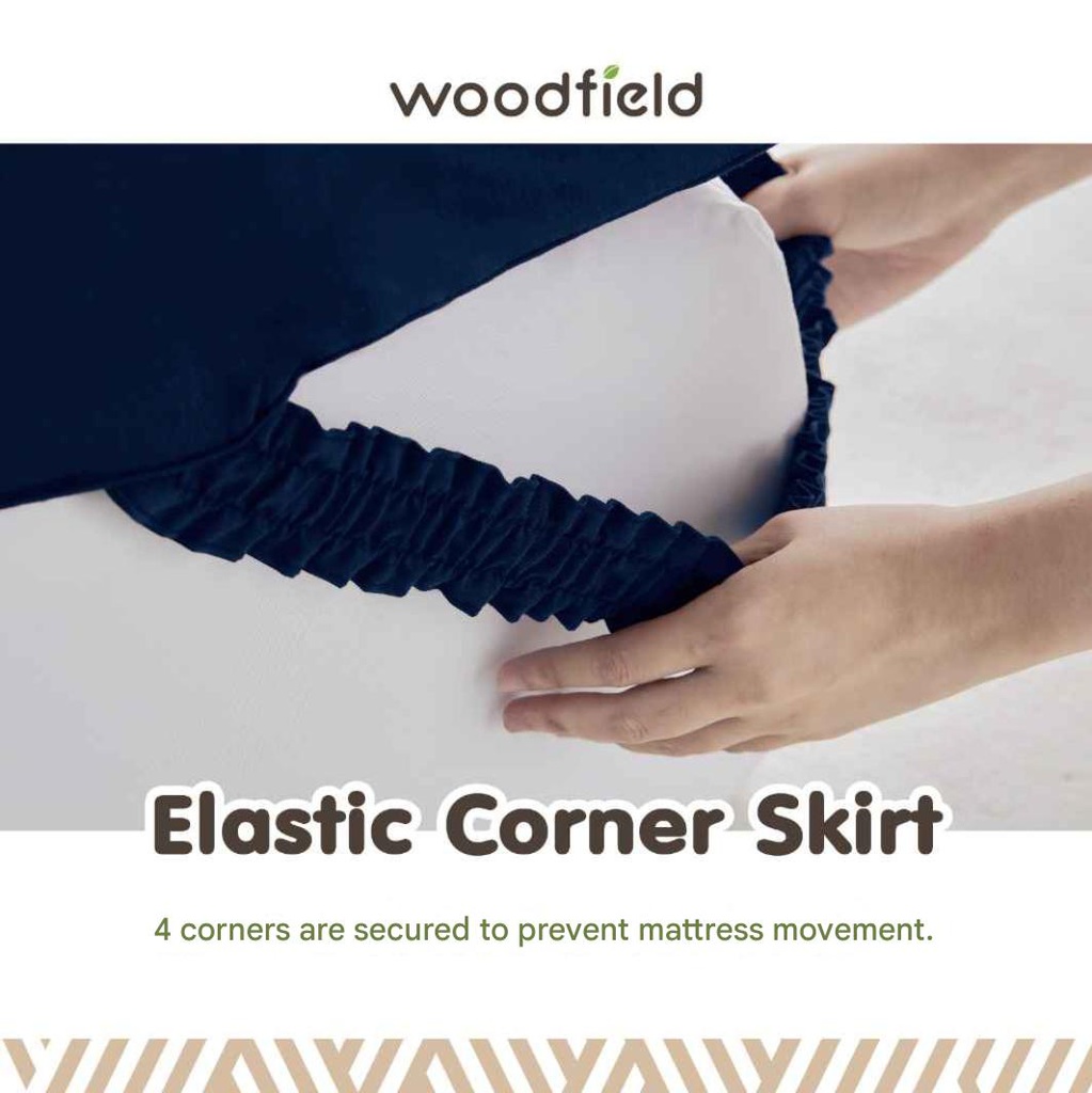 Woodfield - Warrant Topper 5ft x 6.5ft - Dark Brown - Thickness 3"