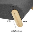 KC-Play Stu Armchair - Light Gray/Dark Gray