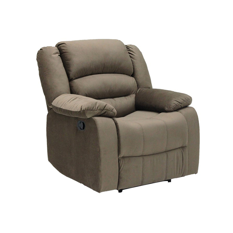 Zac Recliner 1 Seater - Light Brown