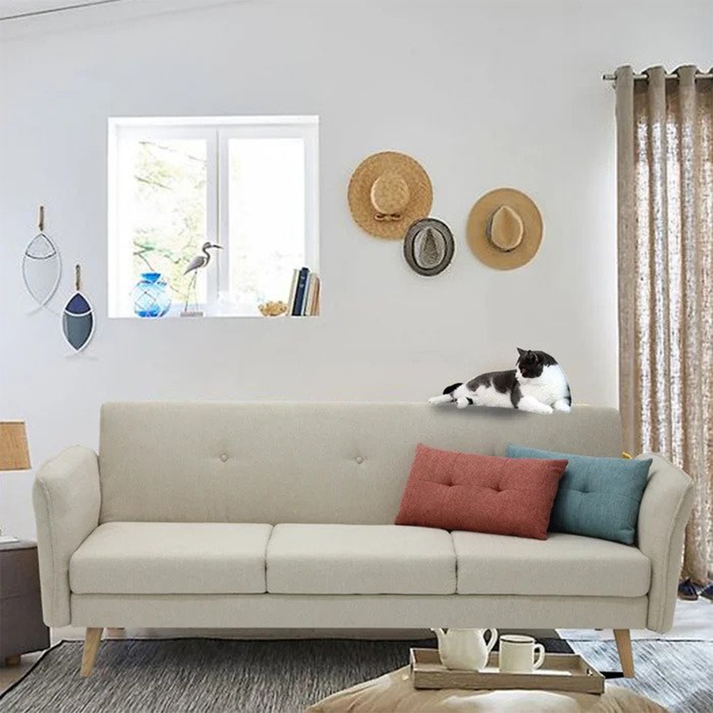 Fresh Sofa Bed-Natural Eucalyptus Leg/Cream