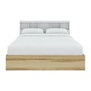 Molly King Bed - BW6/H - Lindberg Oak/White